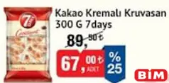 7 DAYS KAKAO KREMALI KRUVASAN 300 G
